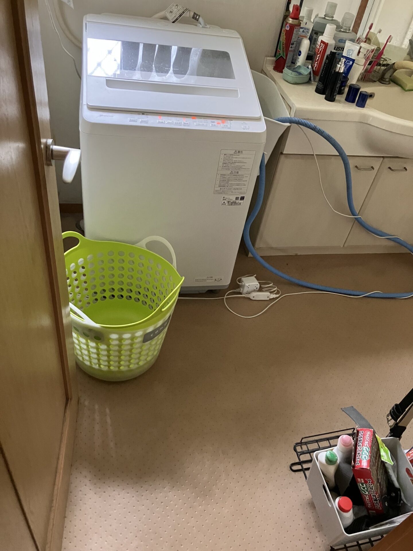 脱衣場 ビフォー
