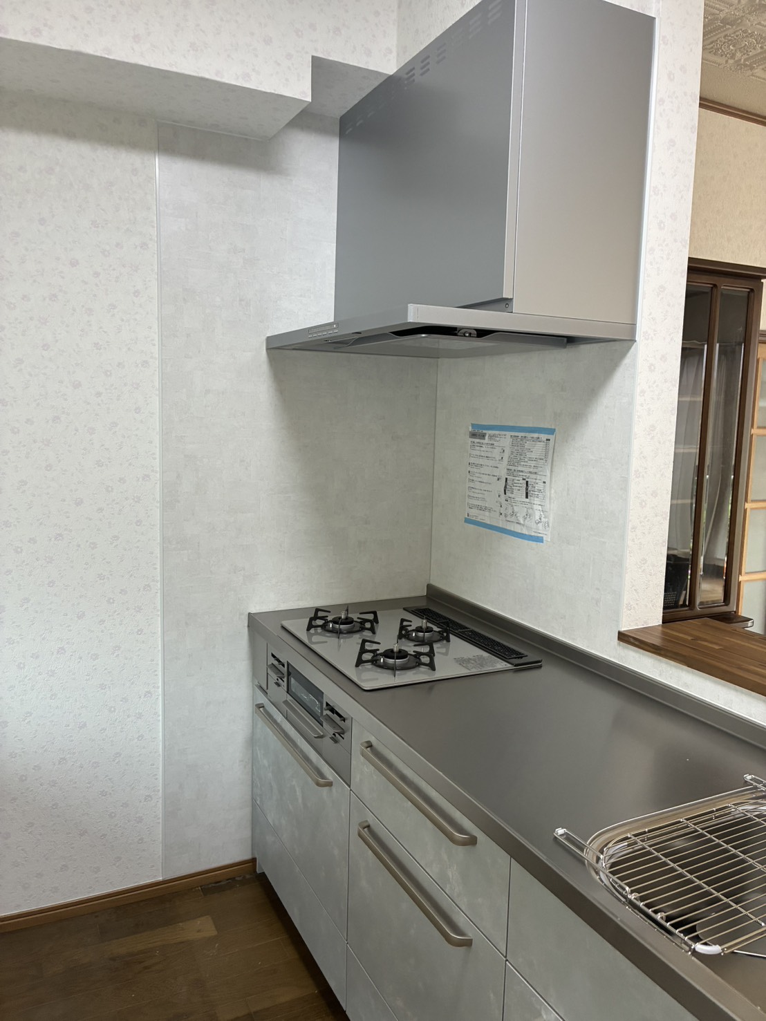 キッチン アフター(コンロとレンジフードまわり)
